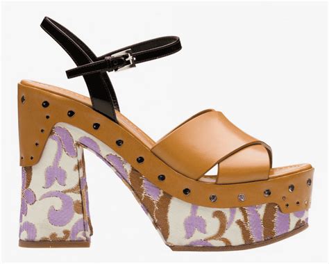 sandali prada ss 2015|prada platform sandals.